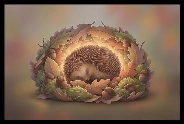 Autumn Hedgehog Nesting