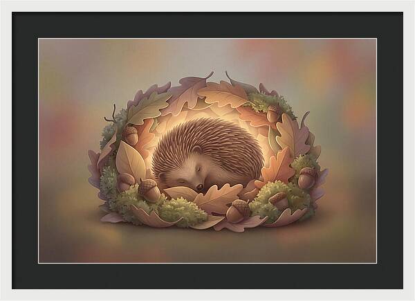 Autumn Hedgehog Nesting