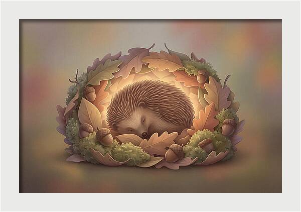 Autumn Hedgehog Nesting