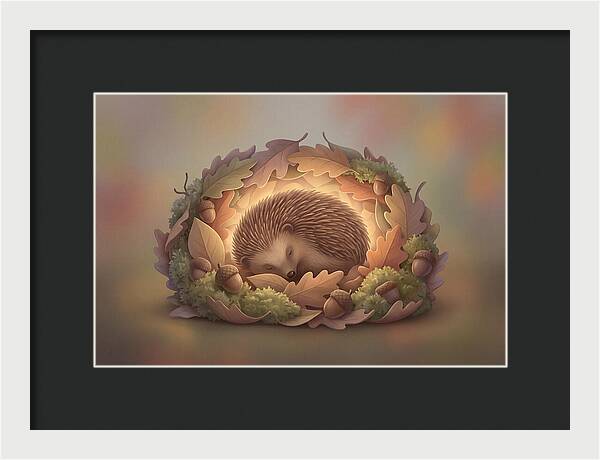 Autumn Hedgehog Nesting