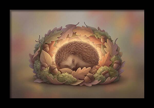 Autumn Hedgehog Nesting