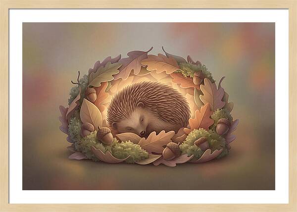 Autumn Hedgehog Nesting