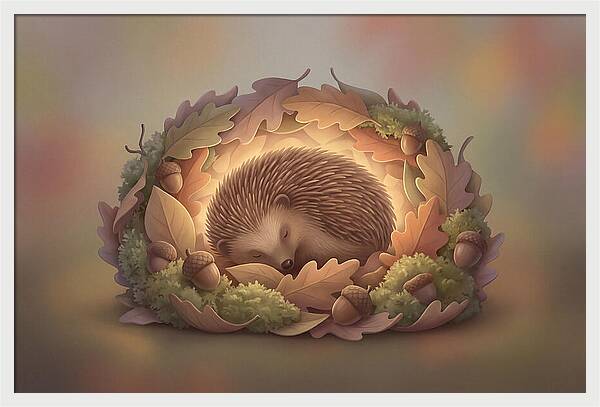 Autumn Hedgehog Nesting
