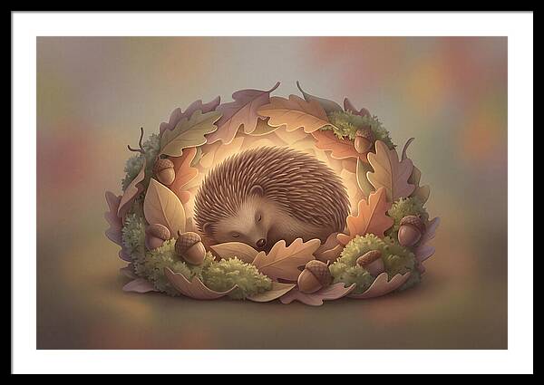 Autumn Hedgehog Nesting