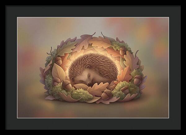 Autumn Hedgehog Nesting