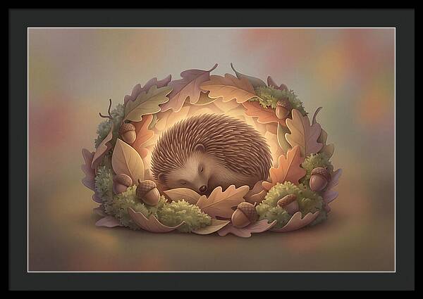 Autumn Hedgehog Nesting