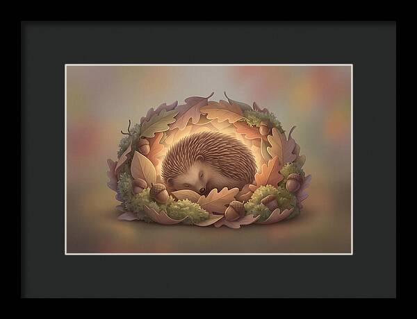 Autumn Hedgehog Nesting