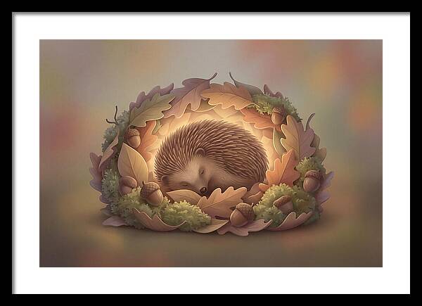 Autumn Hedgehog Nesting
