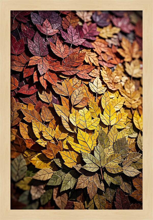 Autumn Leaf Mosaic