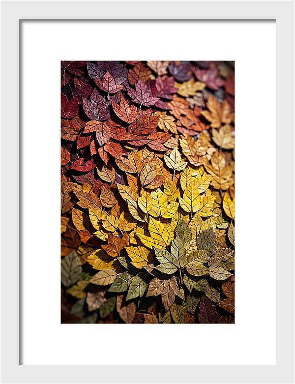 Autumn Leaf Mosaic