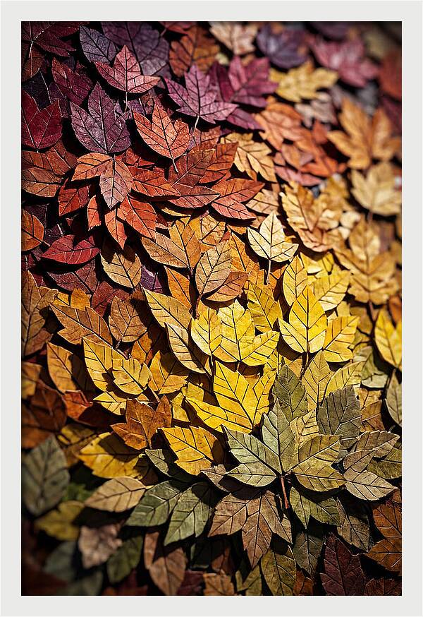 Autumn Leaf Mosaic