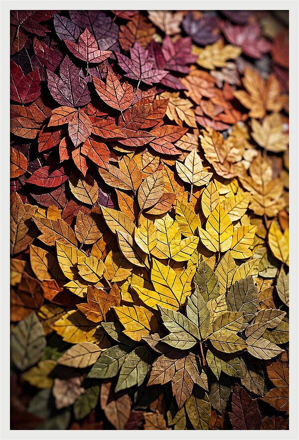 Autumn Leaf Mosaic
