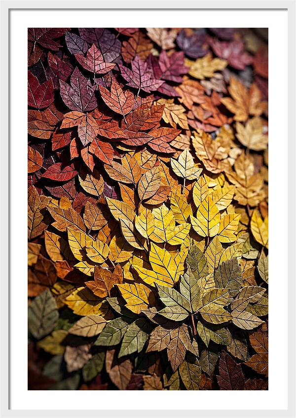 Autumn Leaf Mosaic