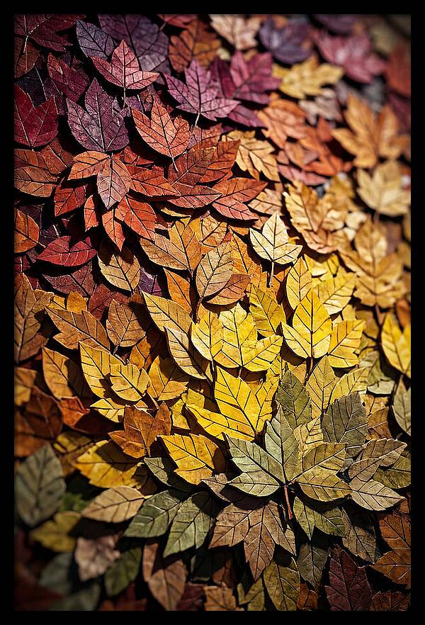 Autumn Leaf Mosaic