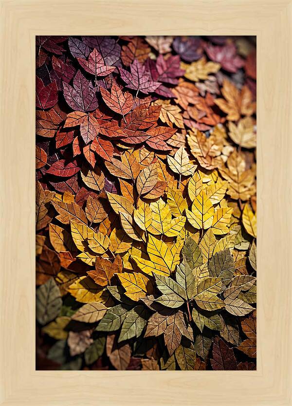 Autumn Leaf Mosaic