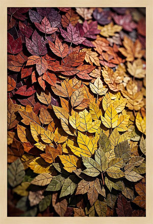 Autumn Leaf Mosaic