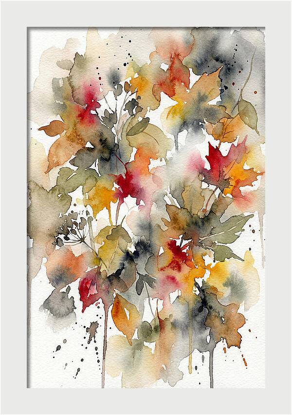 Autumn Leaves Embrace Nature