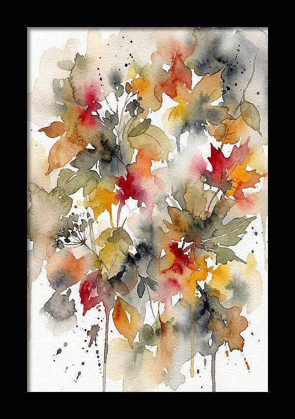 Autumn Leaves Embrace Nature