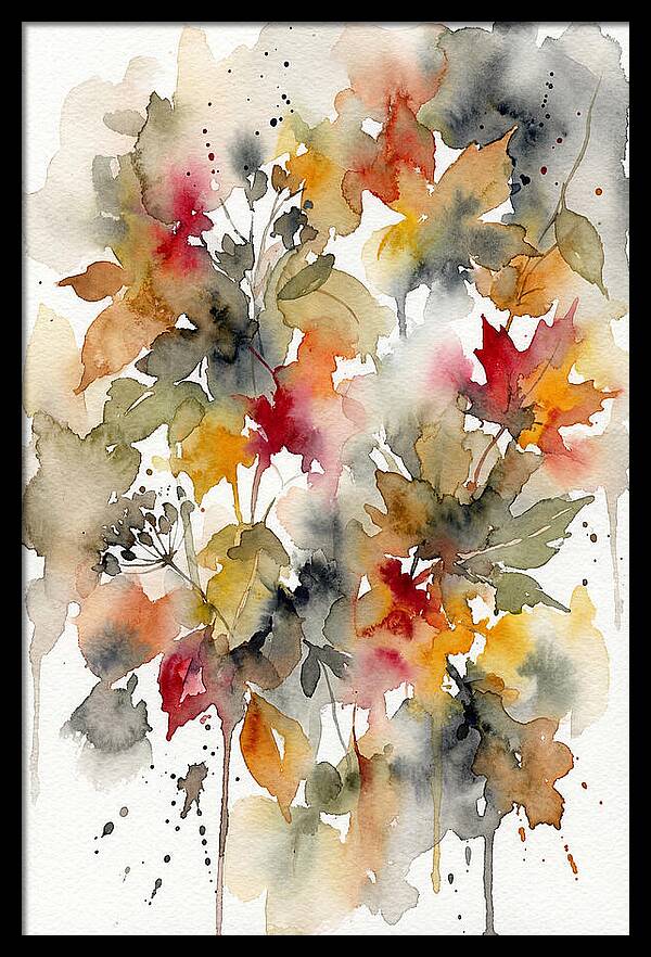 Autumn Leaves Embrace Nature