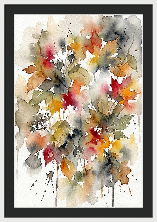 Autumn Leaves Embrace Nature