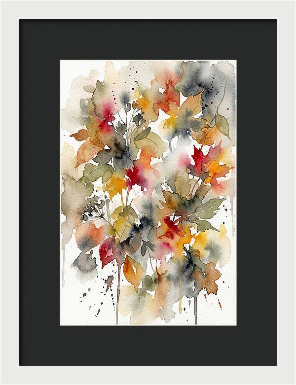 Autumn Leaves Embrace Nature