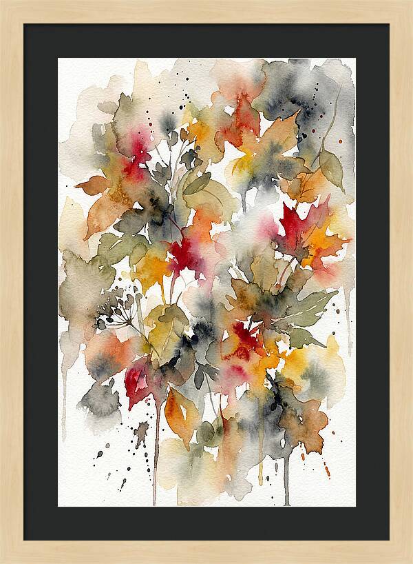 Autumn Leaves Embrace Nature
