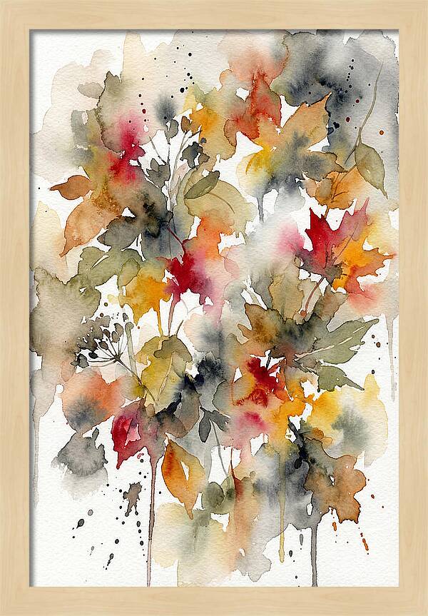Autumn Leaves Embrace Nature