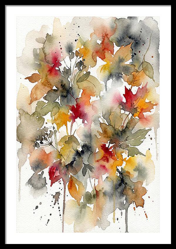 Autumn Leaves Embrace Nature