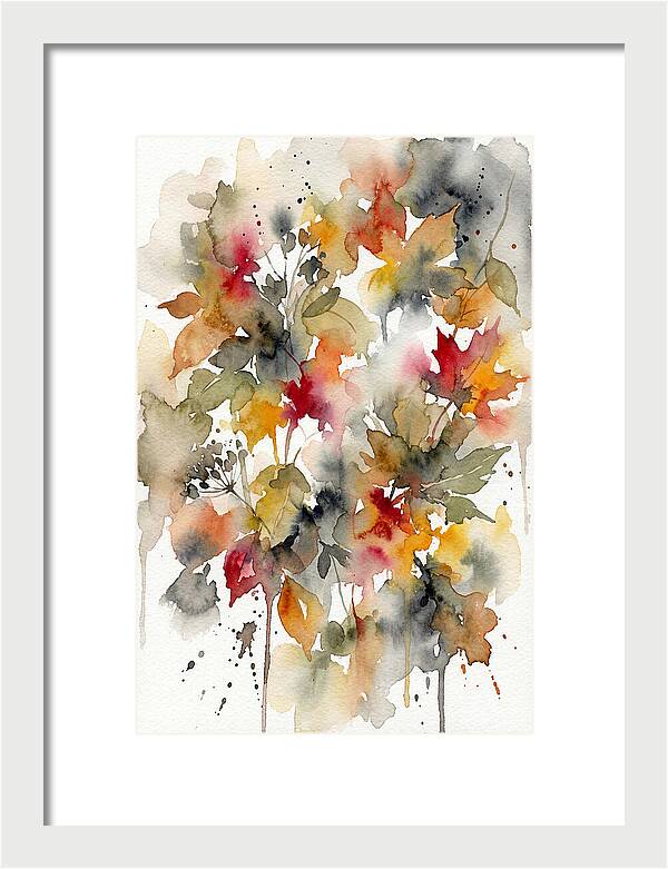 Autumn Leaves Embrace Nature
