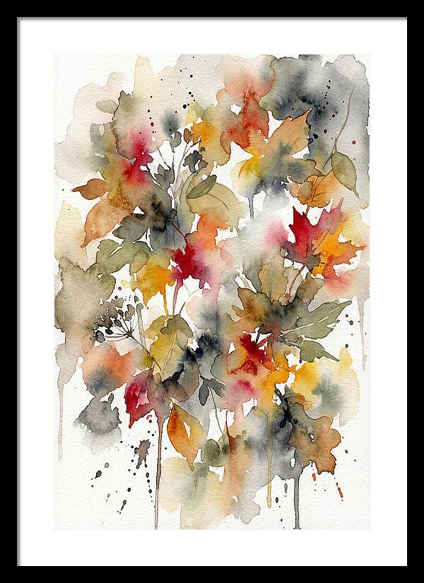 Autumn Leaves Embrace Nature
