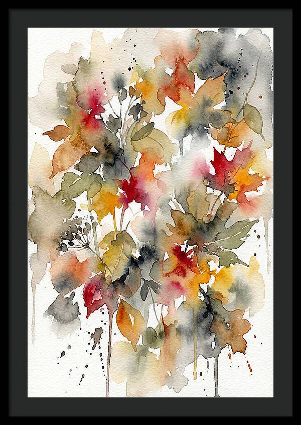 Autumn Leaves Embrace Nature