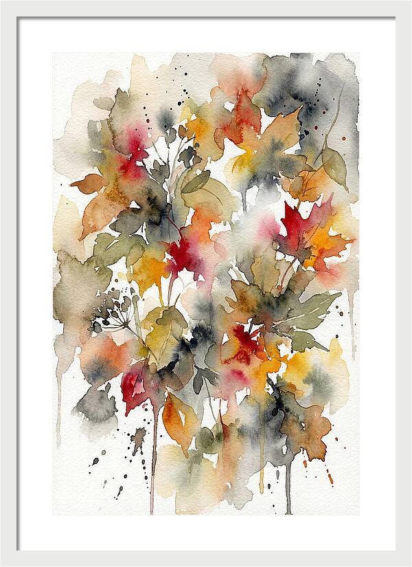 Autumn Leaves Embrace Nature