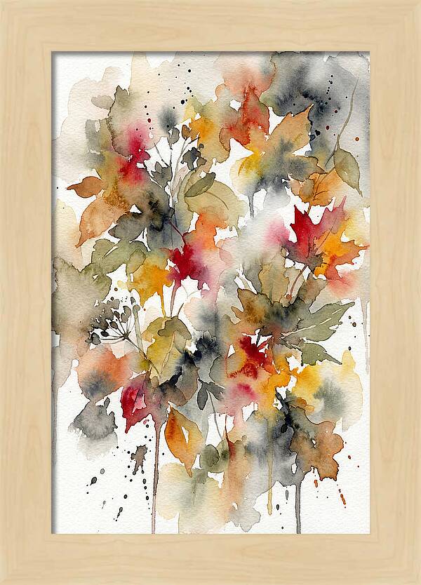 Autumn Leaves Embrace Nature