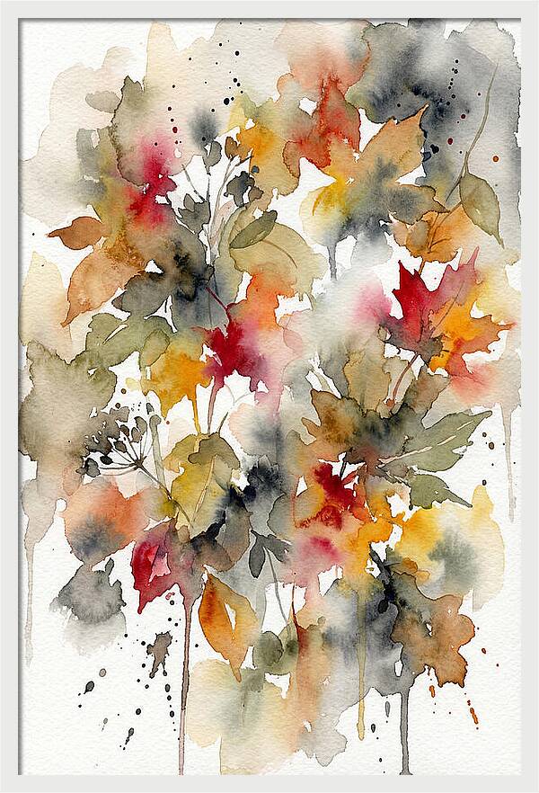 Autumn Leaves Embrace Nature