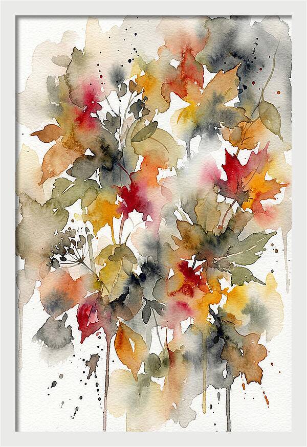 Autumn Leaves Embrace Nature