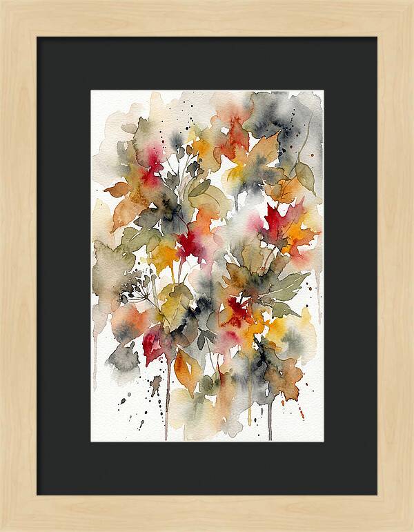 Autumn Leaves Embrace Nature
