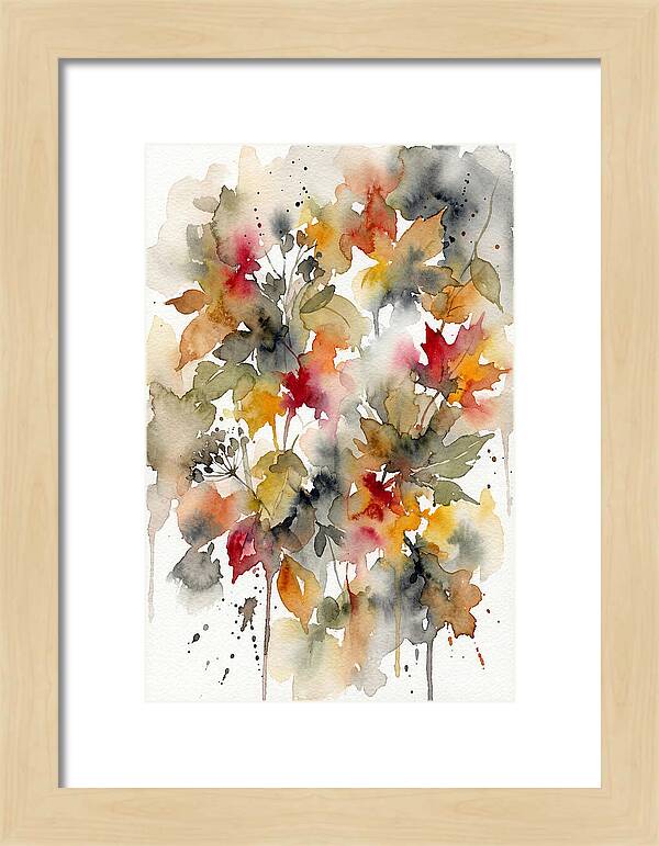 Autumn Leaves Embrace Nature