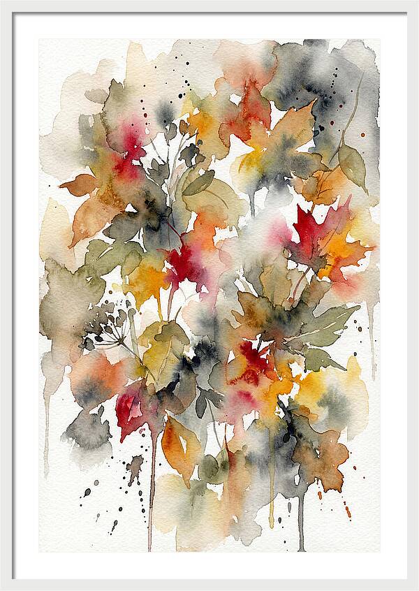 Autumn Leaves Embrace Nature