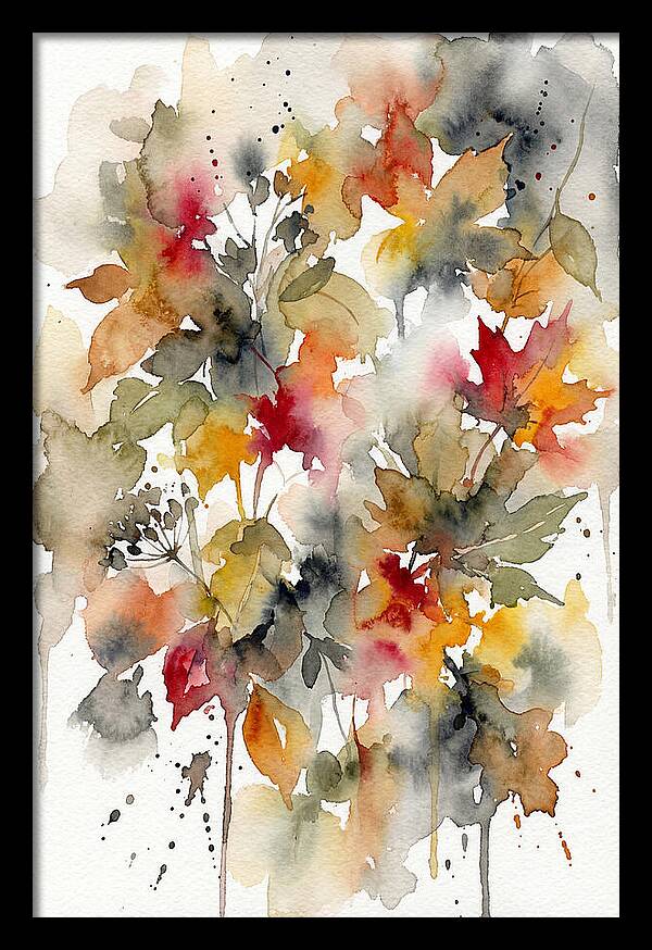 Autumn Leaves Embrace Nature