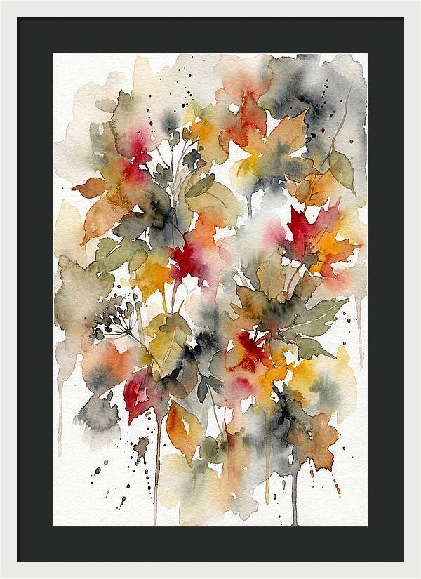 Autumn Leaves Embrace Nature