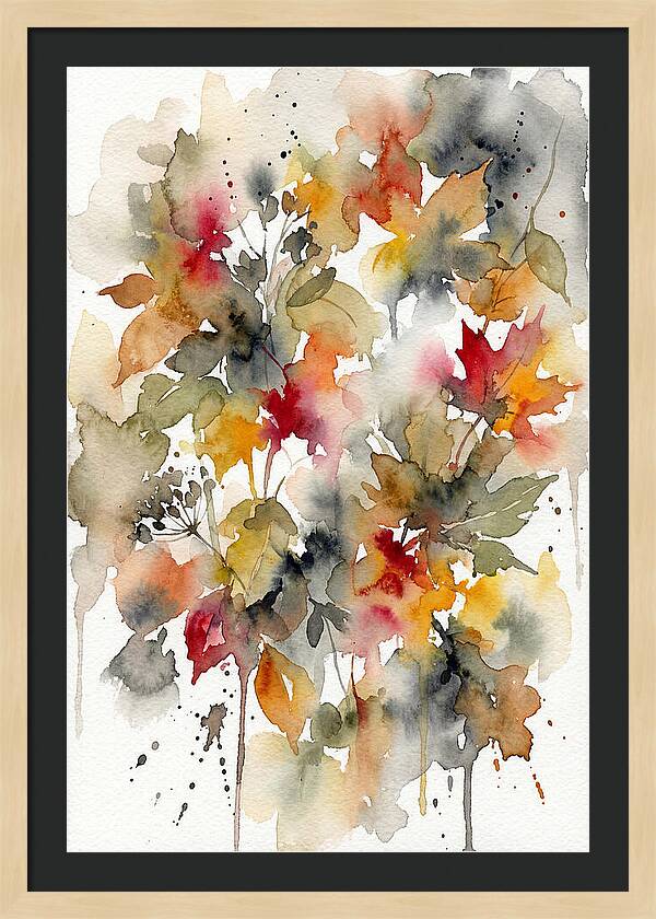 Autumn Leaves Embrace Nature