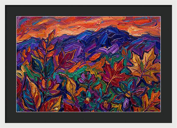 Autumn Leaves In Vibrant Hues