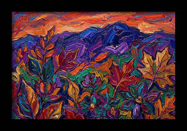 Autumn Leaves In Vibrant Hues