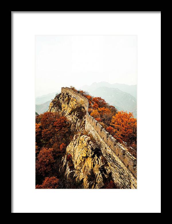 Autumn Majesty Of The Great Wall