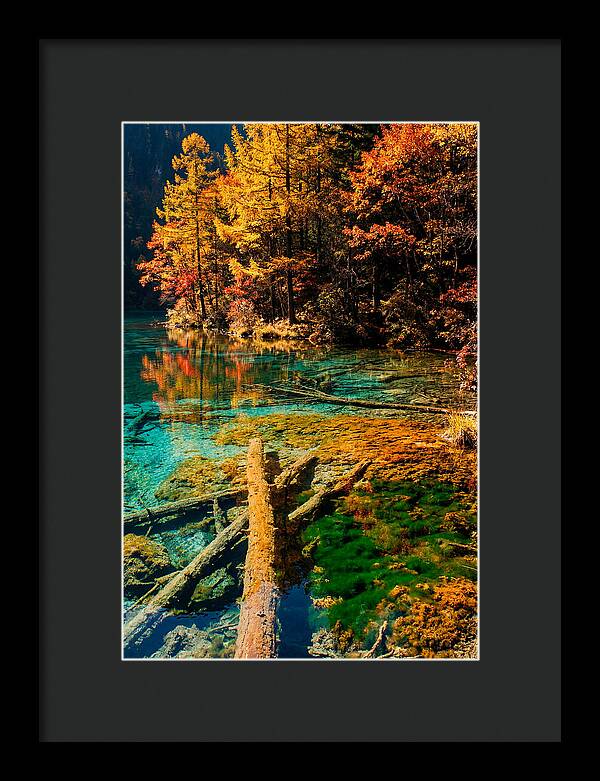 Autumn Reflections At Five Flower Lake