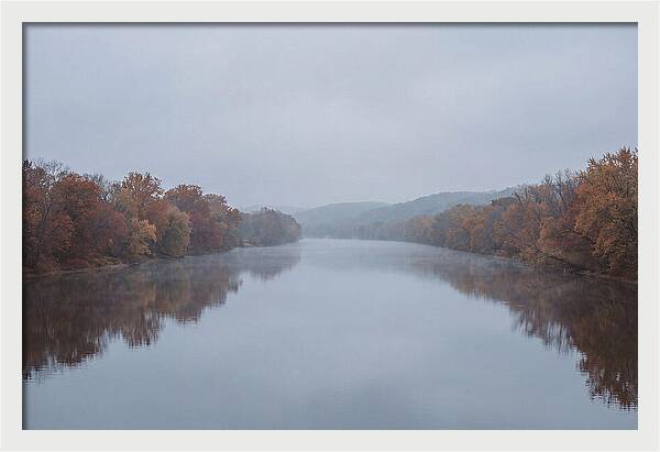 Autumn Reflections On The River