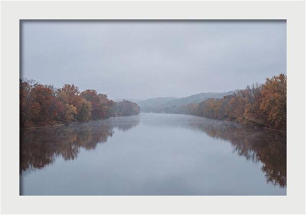 Autumn Reflections On The River