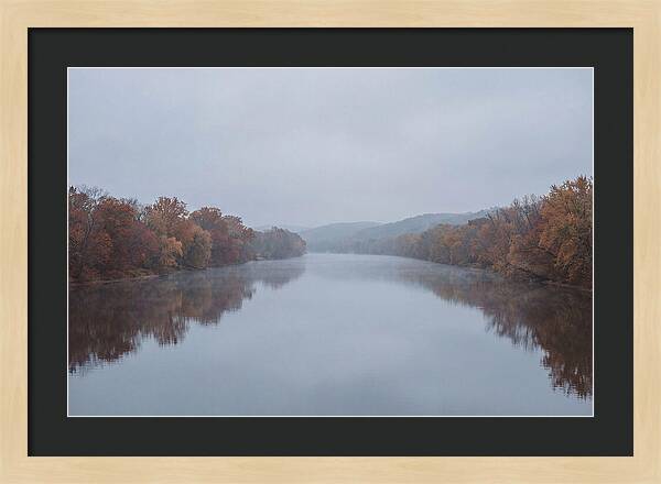 Autumn Reflections On The River