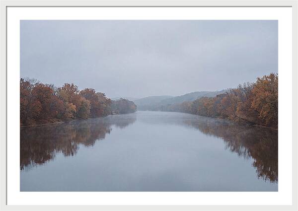 Autumn Reflections On The River