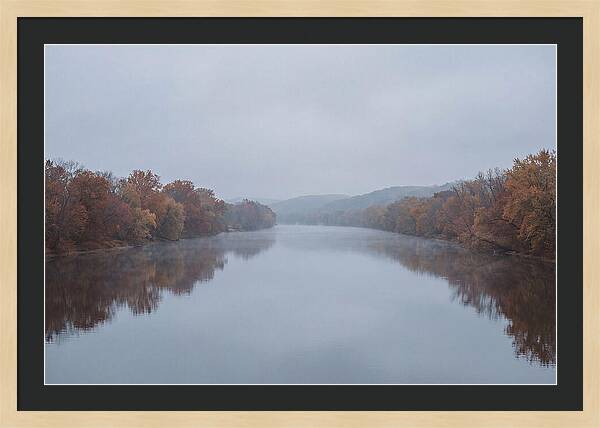 Autumn Reflections On The River